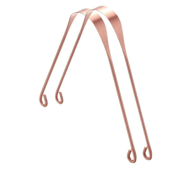 Pure Copper Tongue Scraper Cleaner THICK 12gm Ayurvedic Dental Hygiene Oral Care
