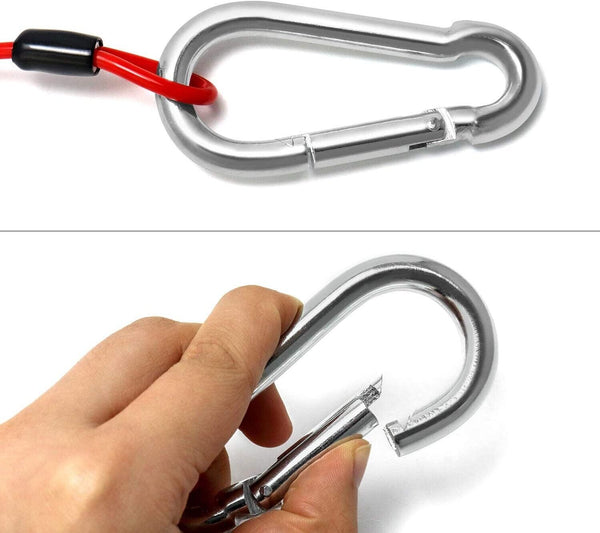 4 Ft Breakaway Trailer Cable Trailer Brake Safety Cable Spring Towing Coiled Wi