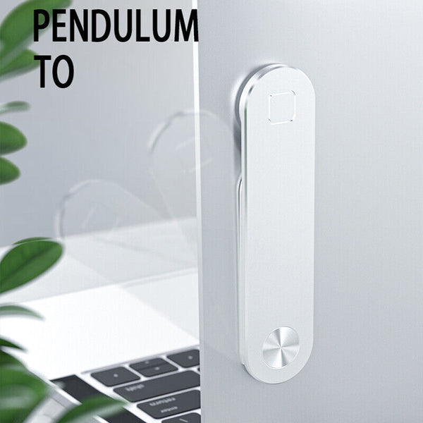 Portable Magnetic Adjustable Phone Computer Holder Laptop Side Mount Clip AU