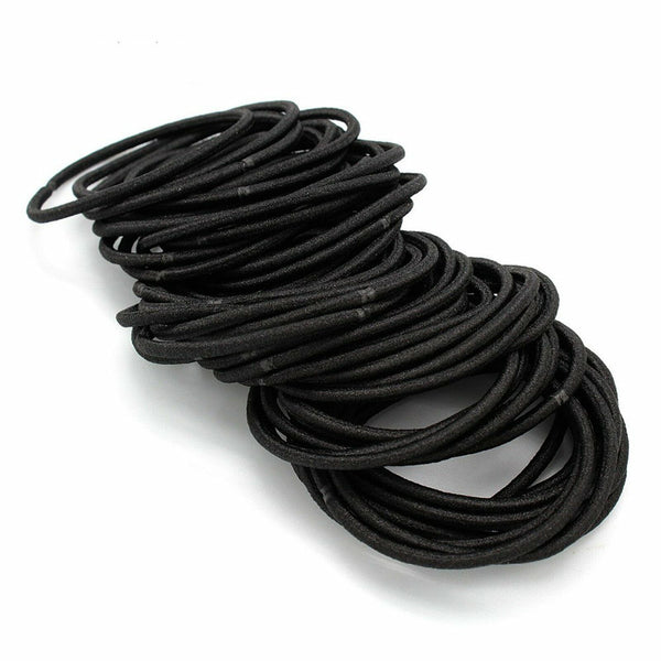100PCS HairBands Ties Hair Elastic Scrunchies Women Girls Accessories bands AUS - Lets Party
