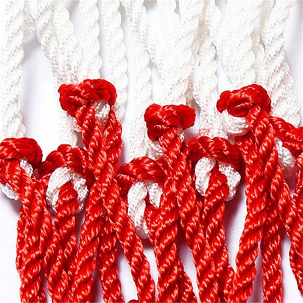 Standard Basketball Net Hoop Rim Hoop Goal Replacement Heavy Duty Mesh 12 Loops