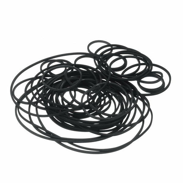 300Pcs Universal 30-80mm Mix Cassette Tape Machine Square Belt Assorted Kit AU