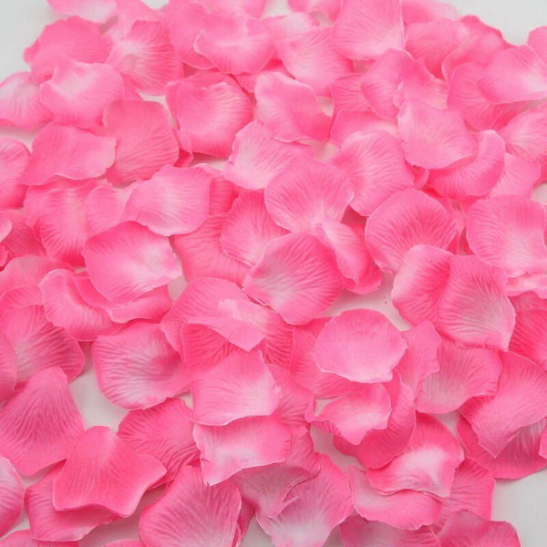 1000 Pcs Artificial Silk Petals Flowers Fake Rose Petal Wedding Flower Decoratio