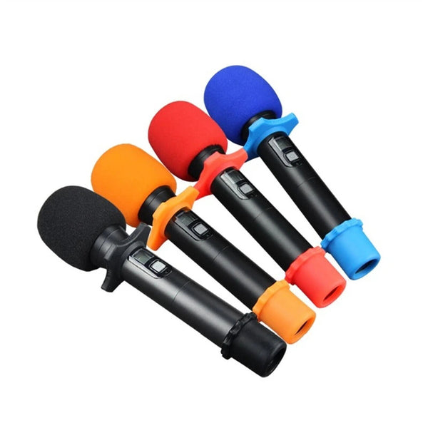 20 Pcs Handheld Stage Microphone Karaoke Windscreen Sponge Foam Mic Shield Cover