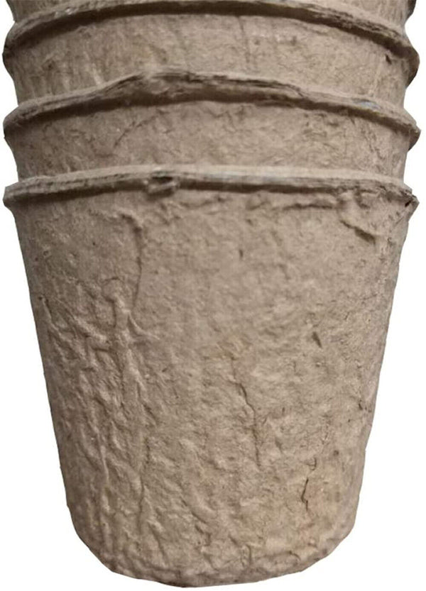 Biodegradable Paper Seedling Pots Seed Starter Garden Nursery Round Herb Planter