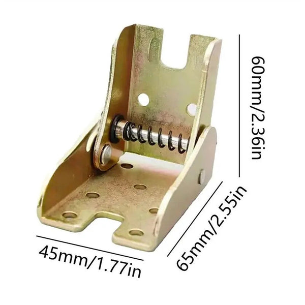 Self-Locking Folding Hinge 2pk – Sofa Bed & Furniture Support