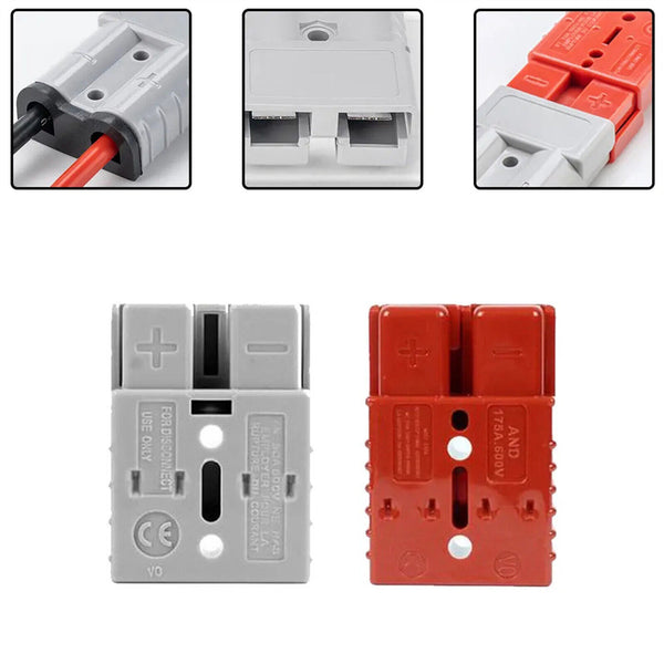 10x Anderson Style Plug connector 50AMP Caravan Trailer Solar 6AWG DC Power Tool