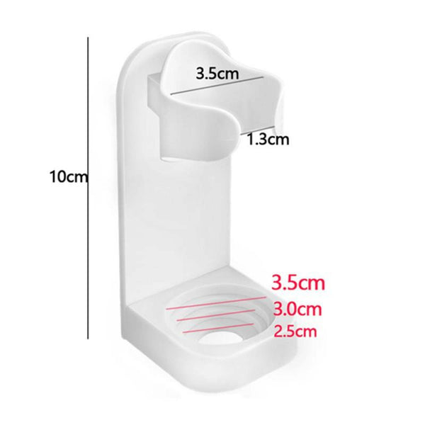 4-8x Electric Toothbrush Wall-Mounted Holder Stand Storage Organizer Adhesive AU - Lets Party