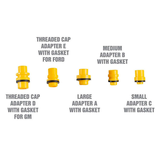 19Pc Spill Proof Radiator Coolant Refilling Funnel Kit Car W/t Universal Adaptor