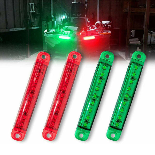 NEW Boat Navigation Lights Waterproof Marine Utility Led Strip Lights (4 Pack)