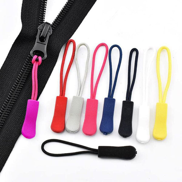 Mixed Color Zipper Pulls Zipper Pullers Replacement Broken Zip Cord Puller