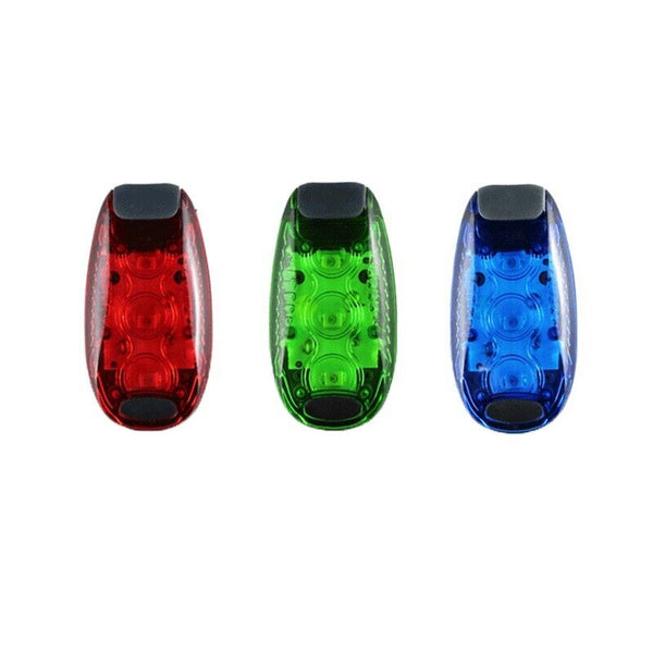 Safety Warning Lamp LED Tail Light Bicycle Cycling Back Rear Bike Helmet Running