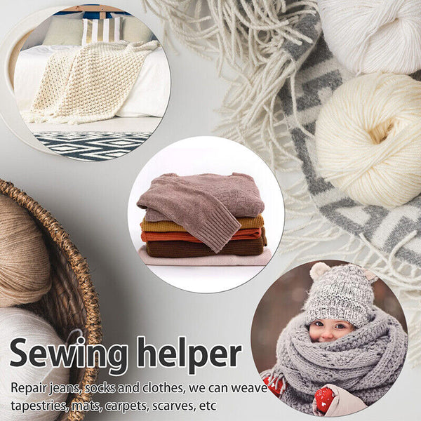 Mini Loom Speedweve Weave Tool Hooks Darning Machine Tool Handmade AU