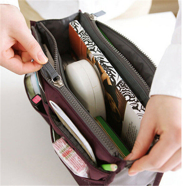 Travel Makeup Handbag Women Bag Cosmetic Organiser Purse Lipsticks Pouch Wallet