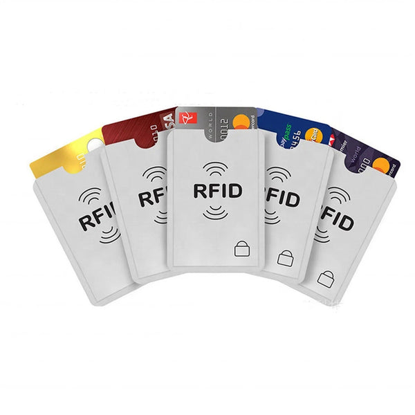 RFID Blocking Sleeve Secure Credit Debit Card ID Protector Anti Scan AUS