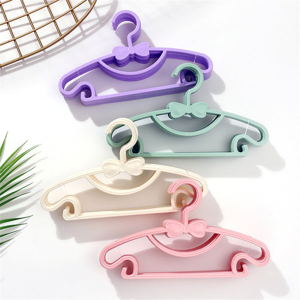 Kids Plastic Hangers Baby Clothes Hanger Coloured Children Coat Hangers