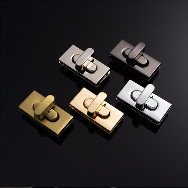 Metal Purse Handbag Closure Twist Lock Turn Lock Clasp DIY Craft Bag Purse Lock