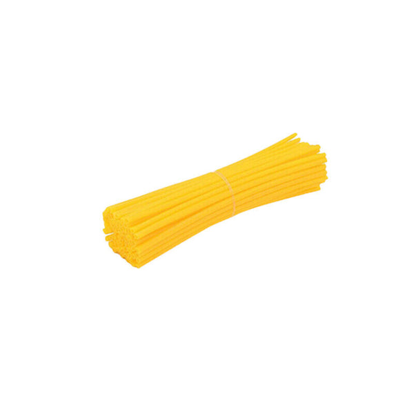 72PCS Wheel Spoke Wrap Sleeves Mountain Bike Bicycle MTB Wraps Skins Covers AU