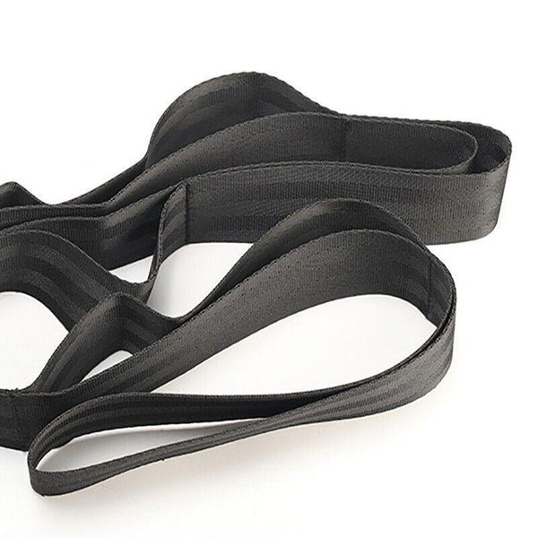 Yoga Flexibility Stretch Band Leg Fascia Stretcher Strap Ballet Gym Trainer AU