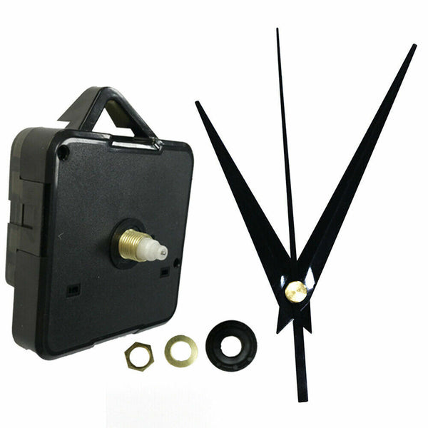 2X Silent DIY Quartz Movement Wall Clock Motor Mechanism Long Spindle Repair Kit