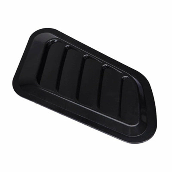 2PCS Universal Car Decorative Air Flow Intake Scoop Turbo Bonnet Vent Cover Hood