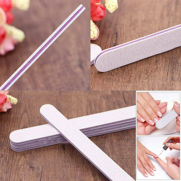 Acrylic Nail Files Harbour Bridge 100/180 Grit Professional Manicure Pedicu