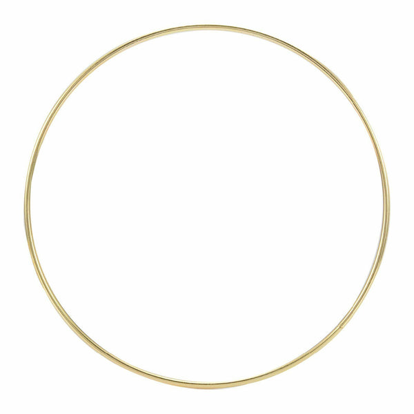 10Pcs Strong Metal Dream Catcher Dreamcatcher Ring Macrame Craft Hoops 150mm AU