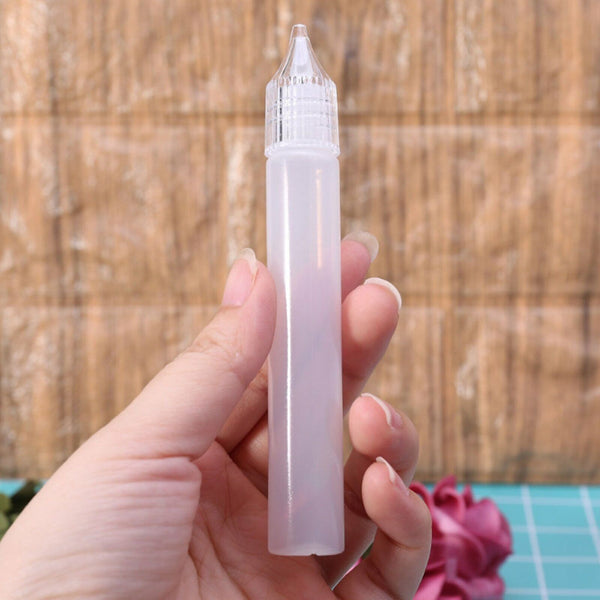 10x Squeezable Empty Plastic Needle Tip Oil Liquid Dropper Bottle Eye Drop 15ML