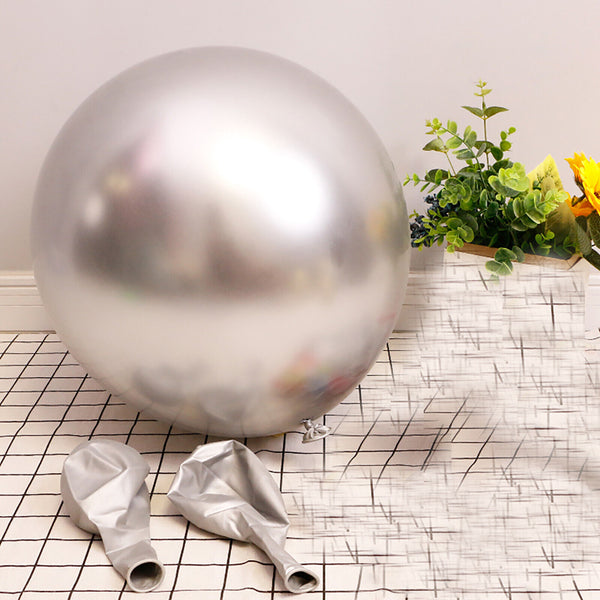 Giant 60cm Chrome Metallic Balloons Wedding Birthday Party Balloon Decoration AU