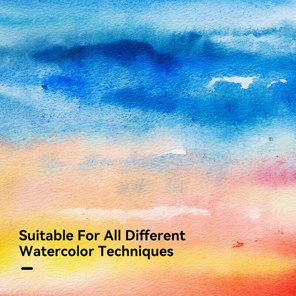 30 Sheets A5 Watercolour Papers 100% Cotton 160gsm Artists' Quality Cold Pressed