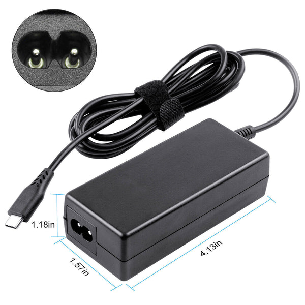 USB-C Type-C Adapter Laptop Charger 65W 45W For Lenovo ThinkPad Acer Dell HP - Lets Party