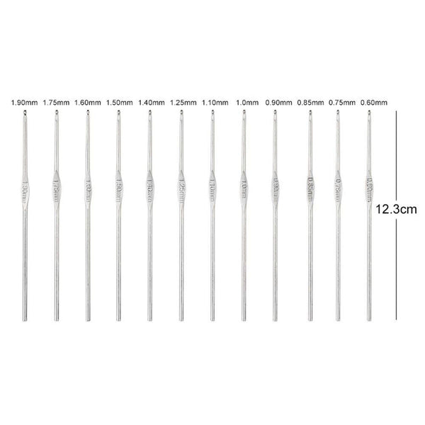 179PCS Beginner Crochet Hooks Kit 5 Roll Yarn Knitting Needles Sewing Tools Set