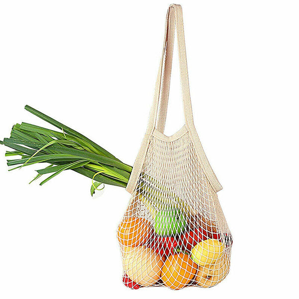 Mesh Net Turtle Bag String Shopping Bag Reusable Fruit Storage Handbag Totes AU