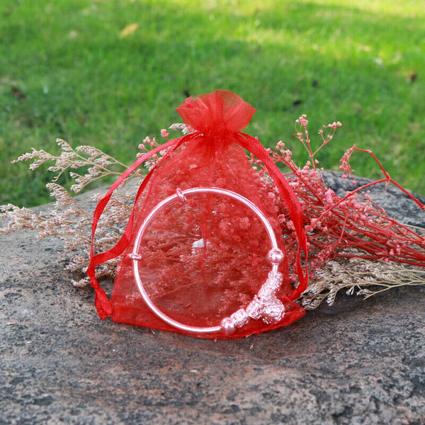 10-100pcs Organza Bag Sheer Bags Candy Packaging Jewellery Gift Wedding Pouch AU - Lets Party