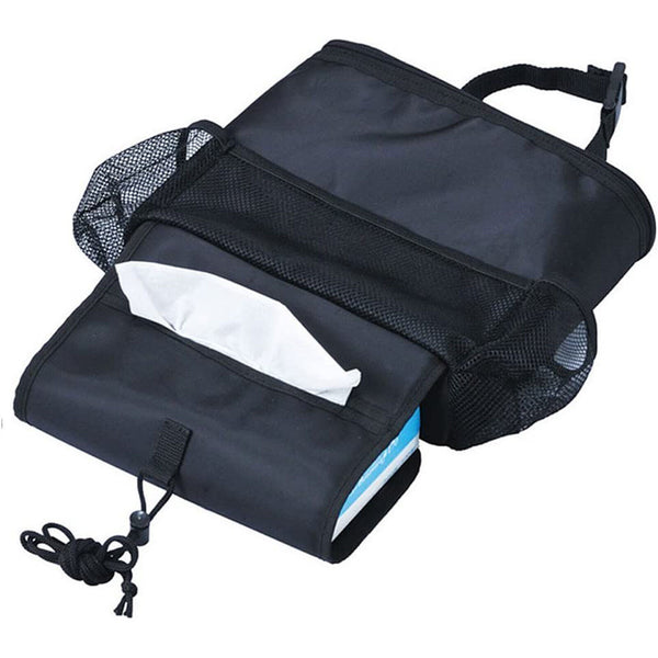2X Car Seat Back Organiser Multi Pocket Storage Bag Organizer Cup Holder Travel