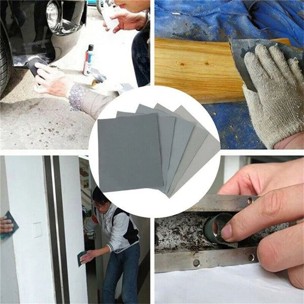 5PCS Abrasive Sheet 2000-7000 Grit Waterproof Wet Dry Sandpaper Sanding Paper AU