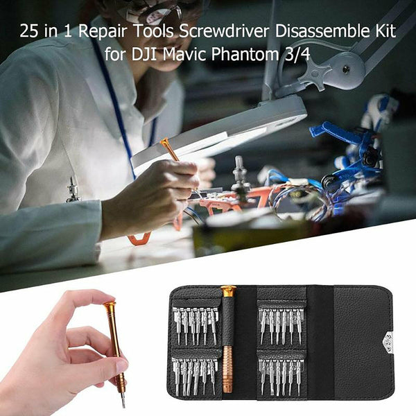 25 in 1 Precision Screwdriver Set Tool Kit Mini Small Torx for Laptop Repair Fix