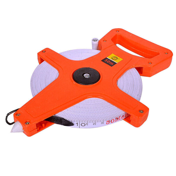 Tape measure 30M 50M 100M Fiberglass Open Reel Measuring Metric Imperial new AU
