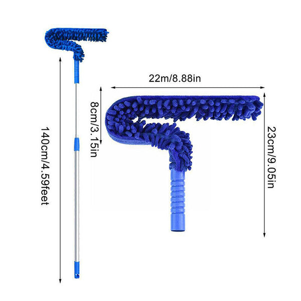 Duster Cleaning Brush Flexible Bendable Handle Soft Dust Cleaner Ceiling Fan NEW