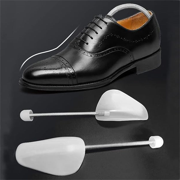 20/40X Adjustable Plastic Shoe Tree Shaper Keeper Footwear White Shoe Stretcher