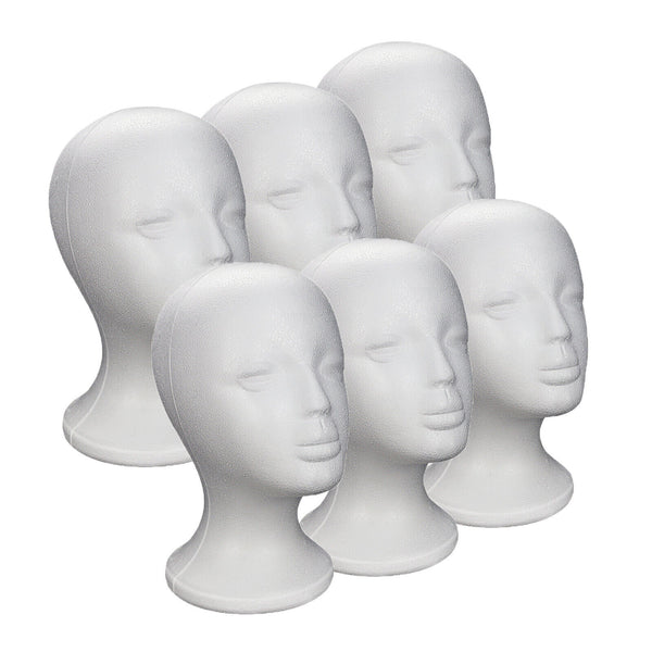 Men Women Mannequin Head Stand Model Wig Hat Scarf Display Foam Manikin