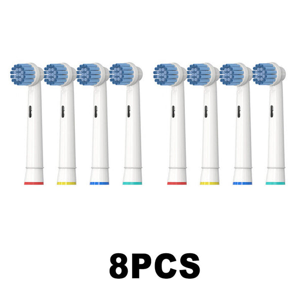 Toothbrush Heads Replacement DUAL CLEAN For Oral-B Electric Floss Flexi - Lets Party