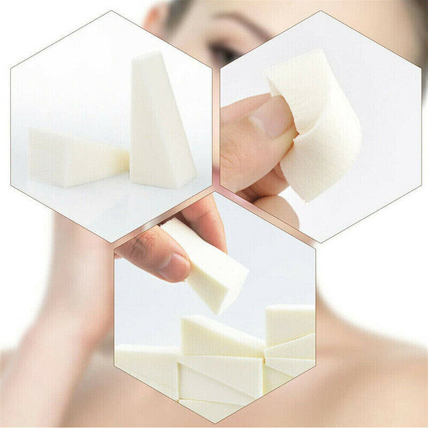 Makeup Sponge Cosmetic Wedge Nail Art Latex Blend Foundation Contour Facial Puff