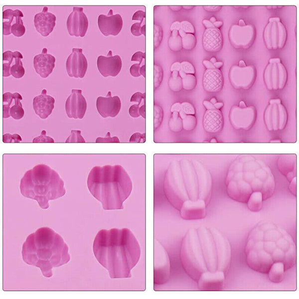 Silicone Gummy Chocolate Mold Animal Dolphin Jelly Cake Candy Mould Decoration A
