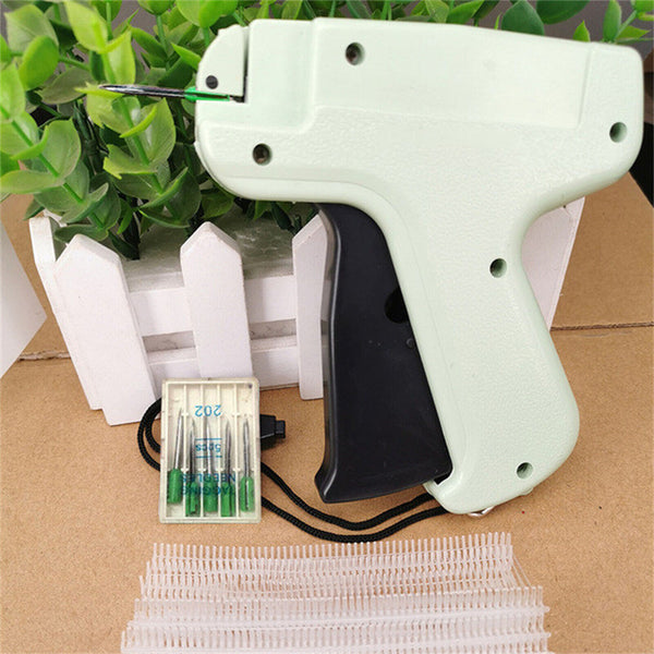 Tags Gun Machine+1000 Glue Needles+5 Needles Clothes Garment Price Label Tagging