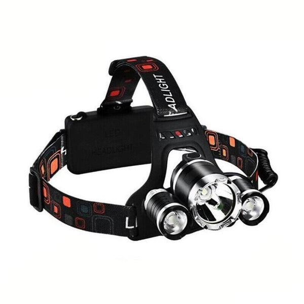 100000LM Rechargeable Headlamp 3T6 XML LED Headlight  Head Torch Flashlight AU