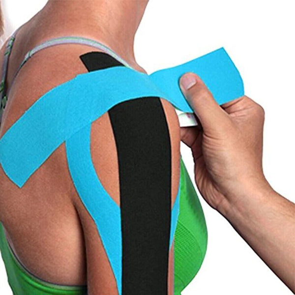 6x Athletic Elastic Physio Sports Kinesiology Rock Tape Muscle Bandage 5cmx5m AU - Lets Party