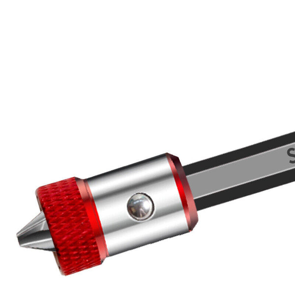 Drill Head Screwdriver Bits Strong Magnetizer Metal Magnetic Ring Red AU