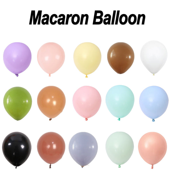 10pcs 25cm Macaron Pastel Retro Balloon Balloons Birthday Wedding Party AU