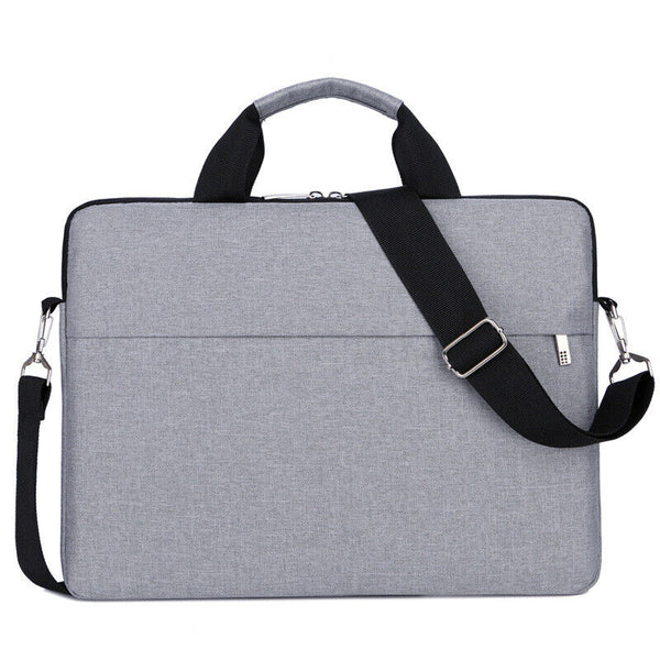 15.6inch Handbag Notebook Cover Laptop Sleeve Case Shoulder Bag Black Grey AUS